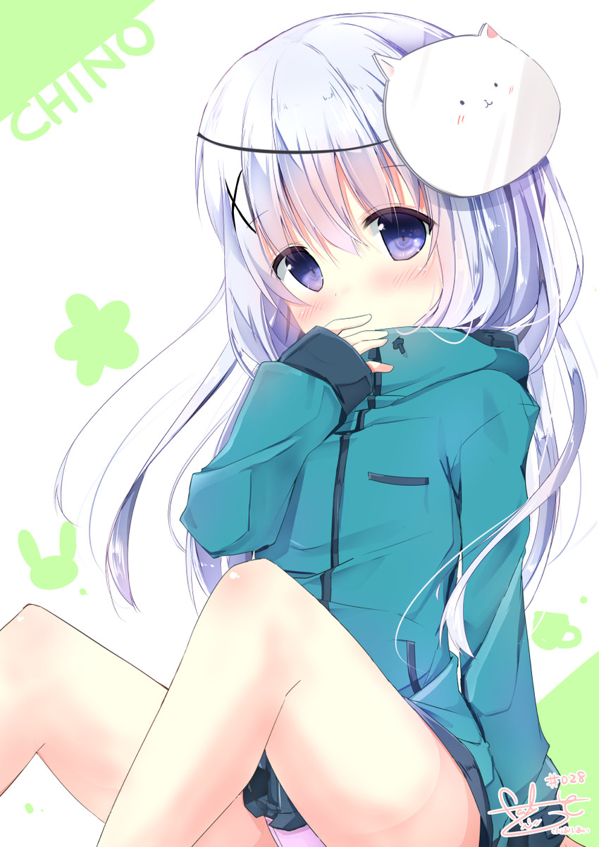 kafuu chino, izumi sagiri, and tippy (gochuumon wa usagi desu ka? and 1 more) drawn by kouda_suzu