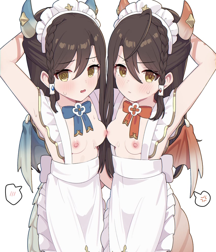 lind and wurm (princess connect!) drawn by sorahana_(haruka1638)