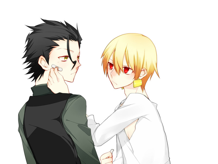 diarmuid ua duibhne and gilgamesh (fate and 2 more) drawn by haine_(howling)