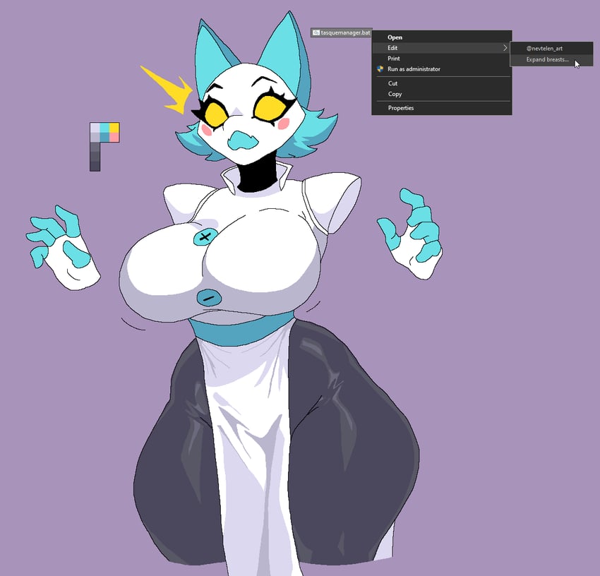 tasque manager (microsoft windows and 1 more) drawn by nevtelen