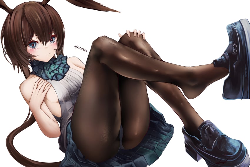amiya (arknights) drawn by kainines