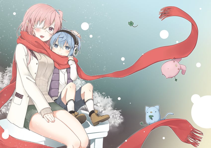 nei akutsu and souta kandori (original) drawn by os_(os_fresa)