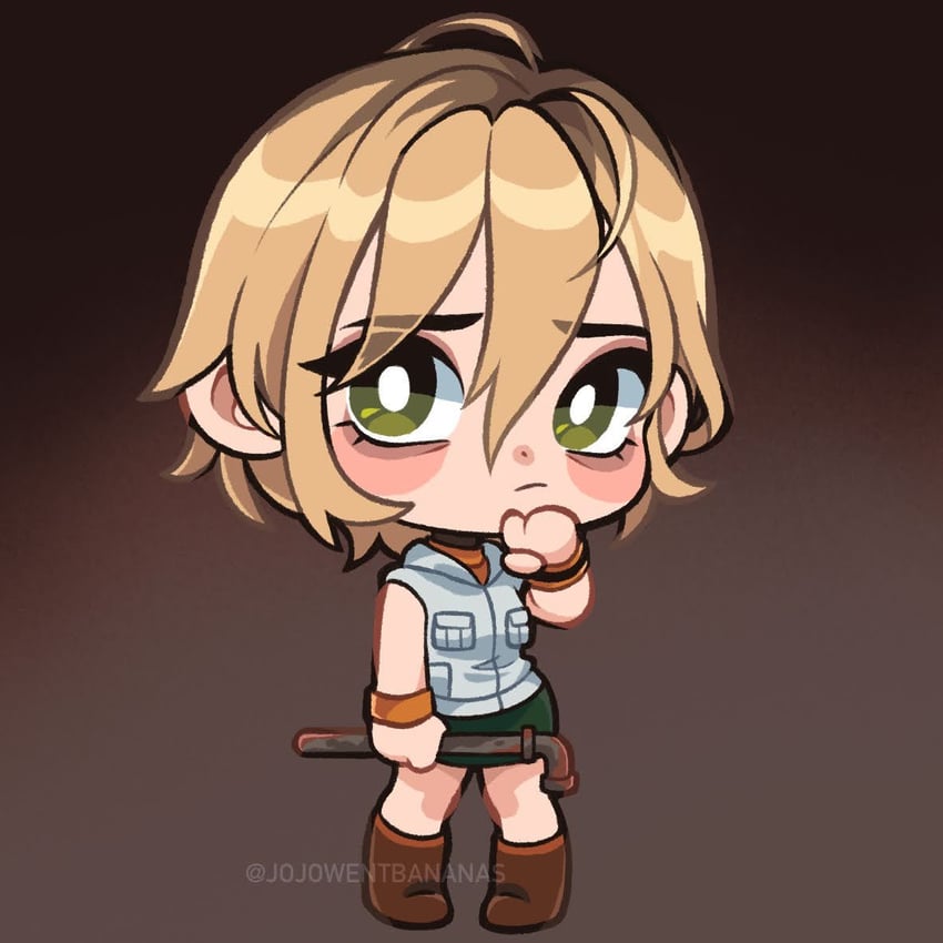 heather mason (silent hill and 1 more) drawn by joanna_went_bananas