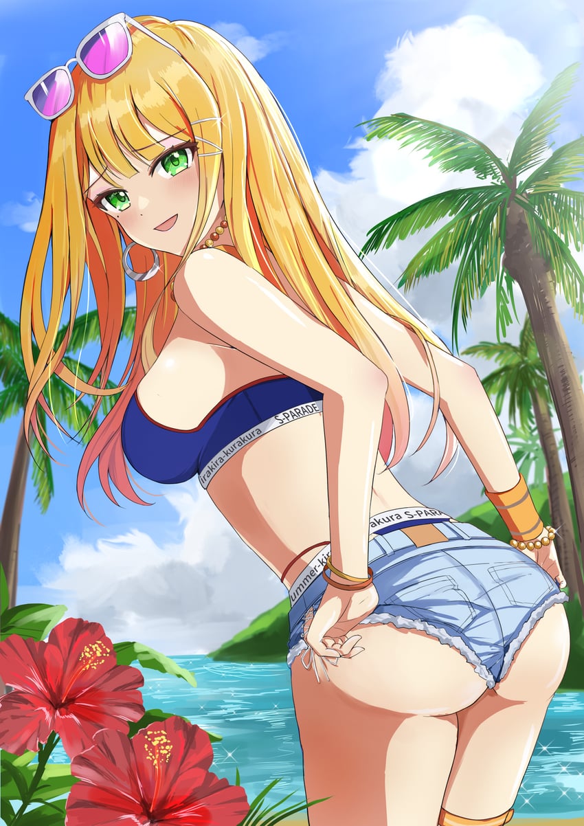 shiun sumika (idolmaster and 1 more) drawn by misakura_aoi