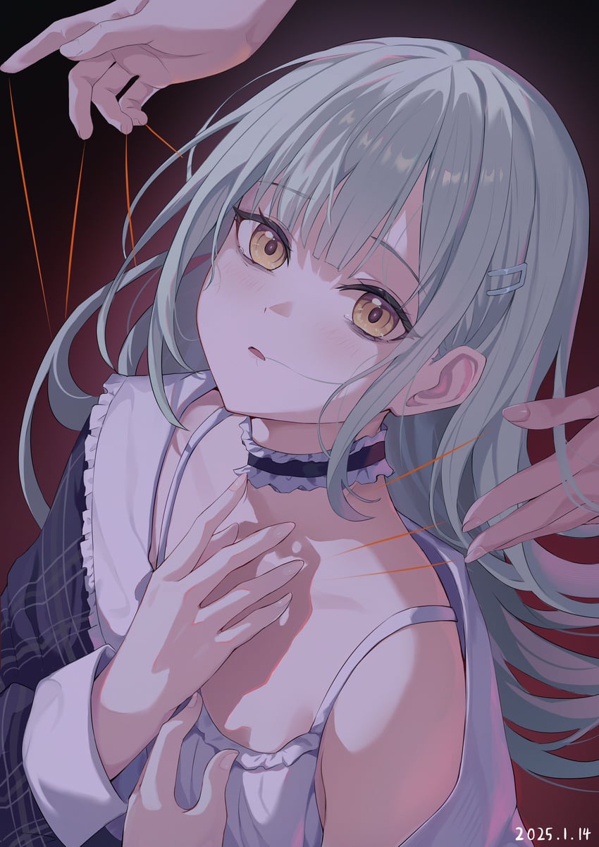 wakaba mutsumi (bang dream! and 1 more) drawn by hokori_sakuni