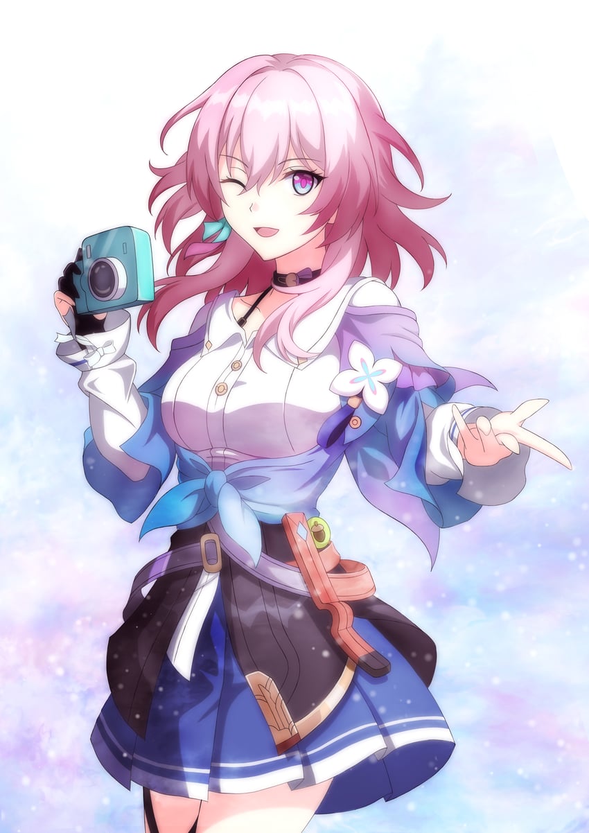 march 7th (honkai and 1 more) drawn by prime_(primeb237528)