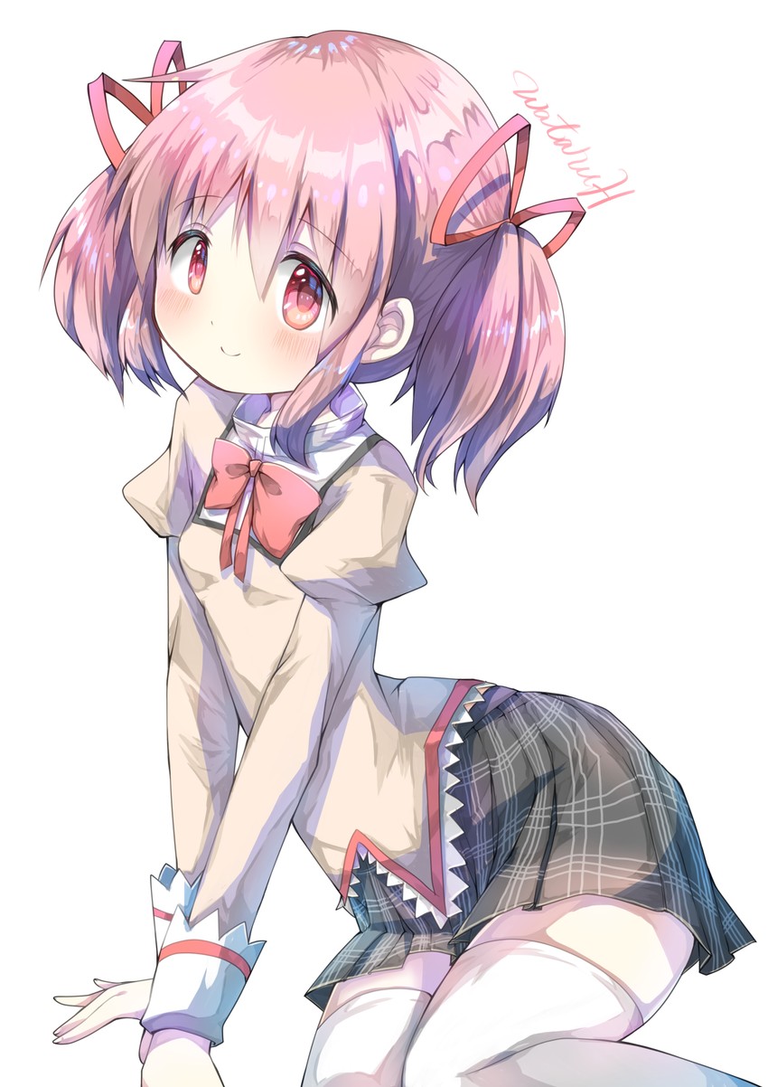 kaname madoka (mahou shoujo madoka magica) drawn by hoshikage_wataru