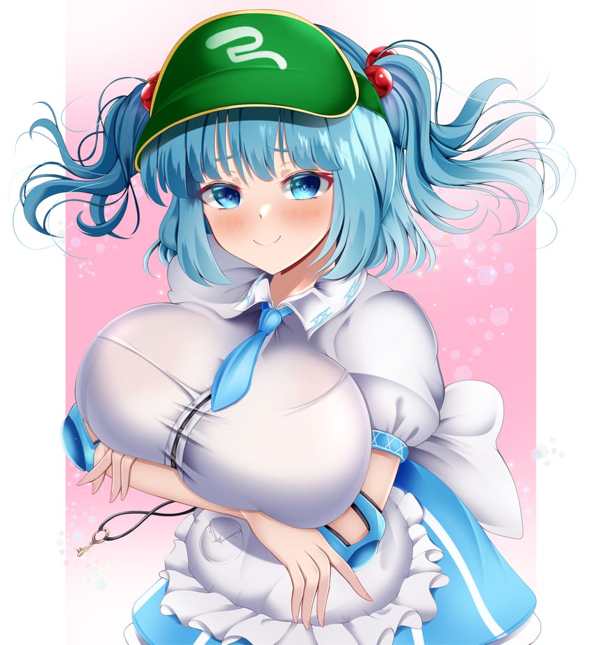 kawashiro nitori (touhou and 2 more) drawn by musi_tino