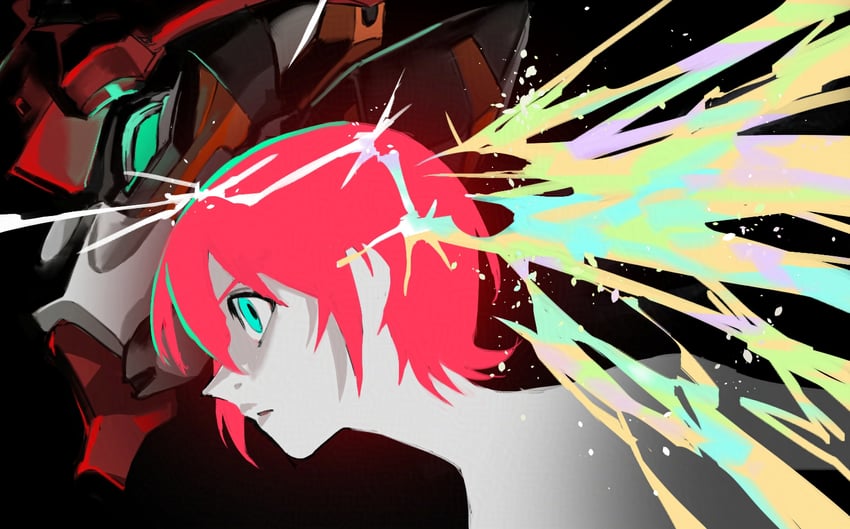 amate yuzuriha and gquuuuuux (gundam and 1 more) drawn by aayes19