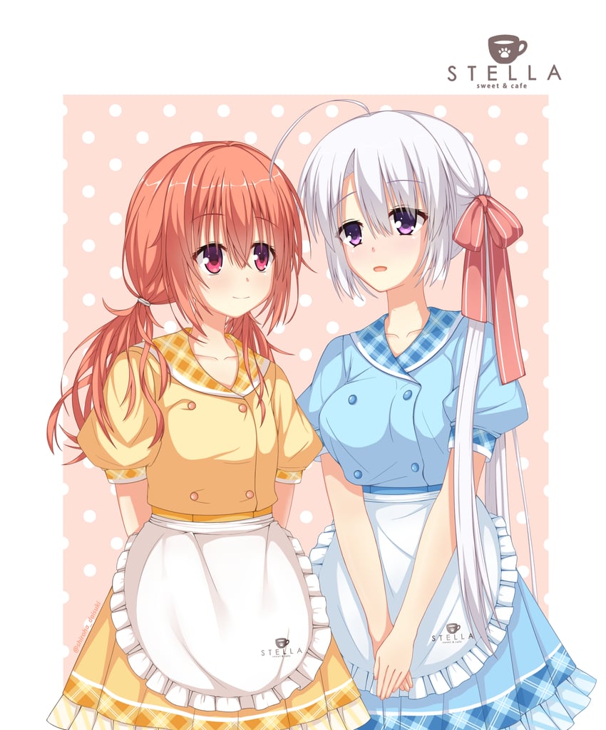 ayachi nene and inaba meguru (sanoba witch and 2 more) drawn by shiroha_daisuki
