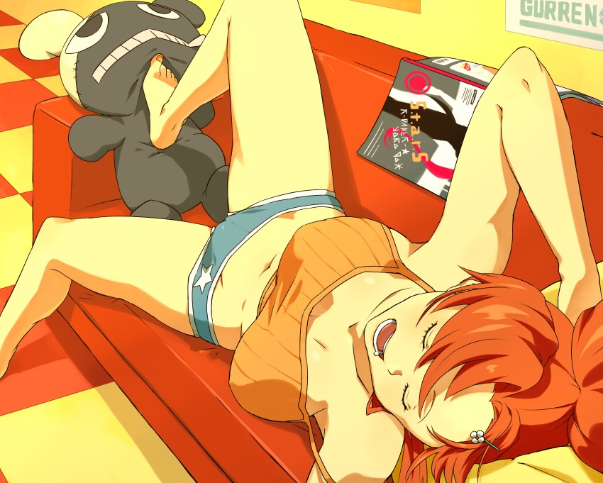 yoko littner (tengen toppa gurren lagann and 1 more) drawn by sako_(namocake)