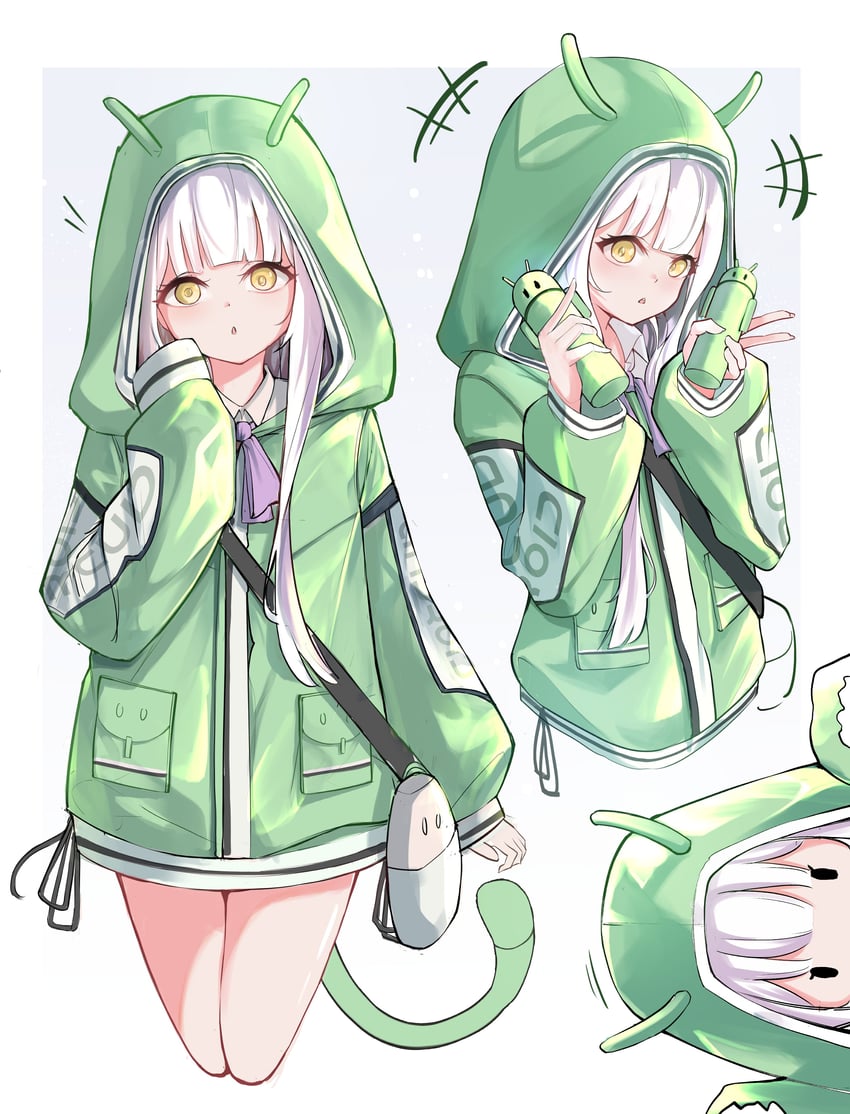 android (original and 2 more) drawn by clover_dot_(clov_erd)