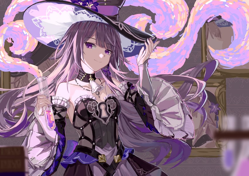 herta and the herta (honkai and 1 more) drawn by liang_yu_ji_lai