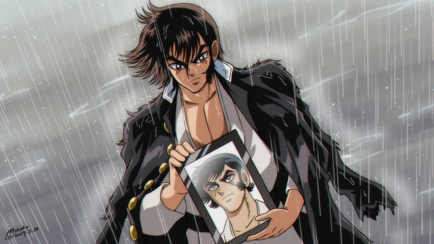 nagare ryoma and nagare ichigan (getter robo) drawn by miroku_(miroku_t)