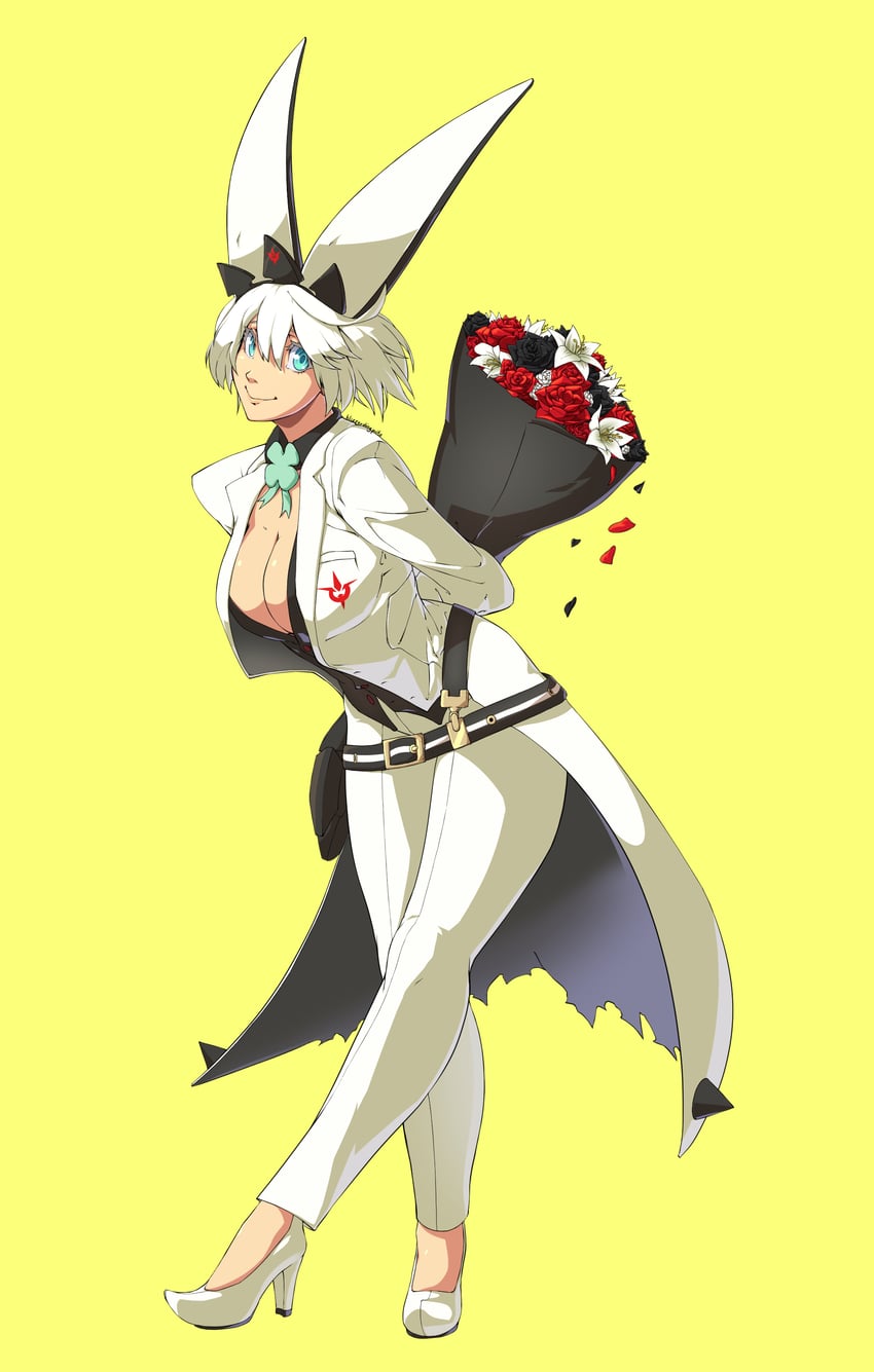 elphelt valentine (guilty gear and 1 more) drawn by blizzardingpike
