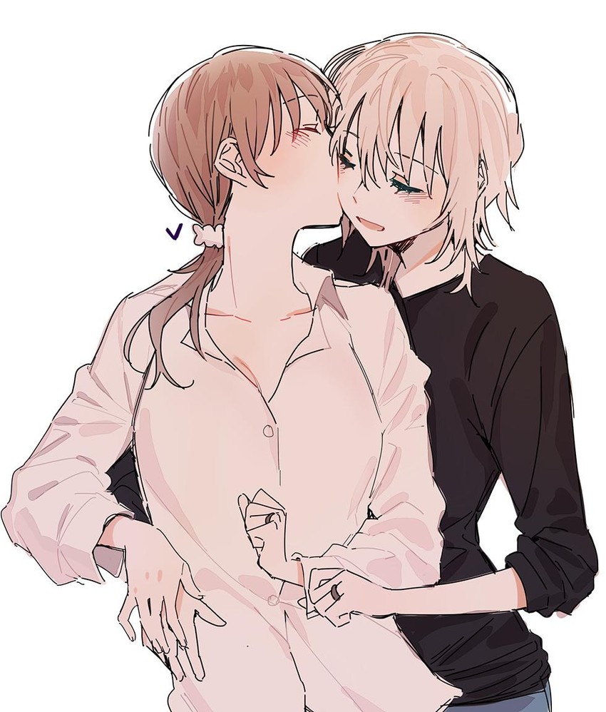 nitta minami and anastasia (idolmaster and 1 more) drawn by 14_(vision5032)