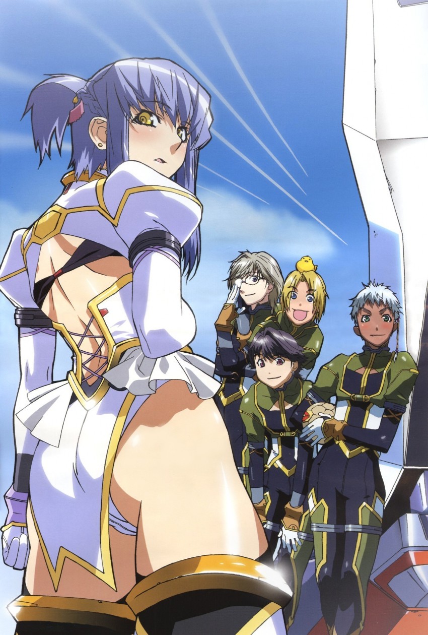 faye xin lu (choujuushin gravion and 1 more) drawn by ebata_risa