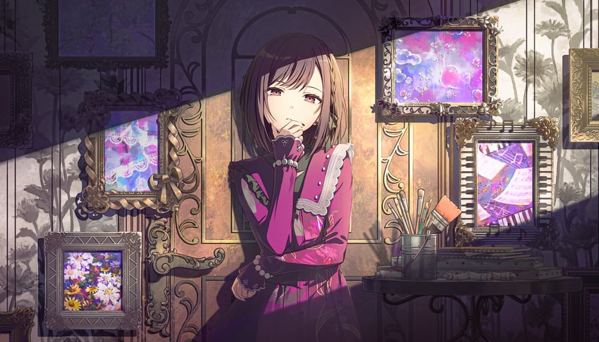 shinonome ena (project sekai) drawn by colorful_palette