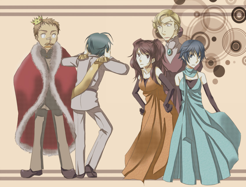 shirogane naoto, kujikawa rise, tatsumi kanji, ichijou kou, and nagase daisuke (persona and 1 more) drawn by shio_koshou