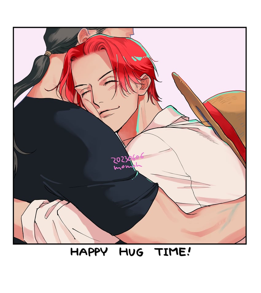 shanks and benn beckman (one piece) drawn by momoh_jiyucho