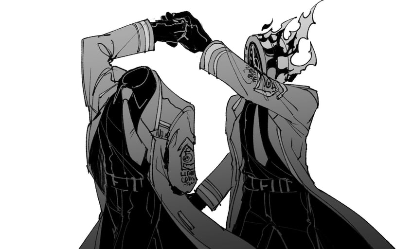dante (project moon and 1 more) drawn by maskv