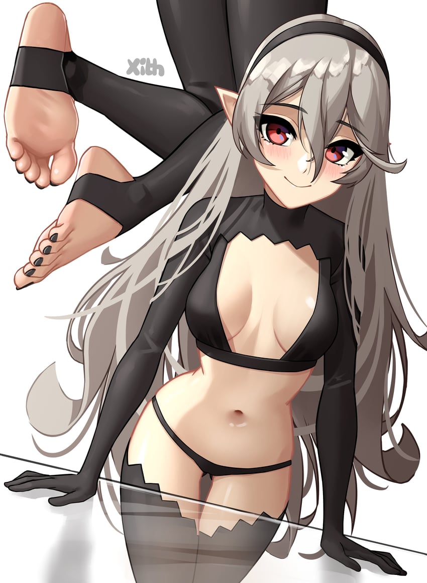 female corrin (fire emblem and 1 more) drawn by x_xith_x
