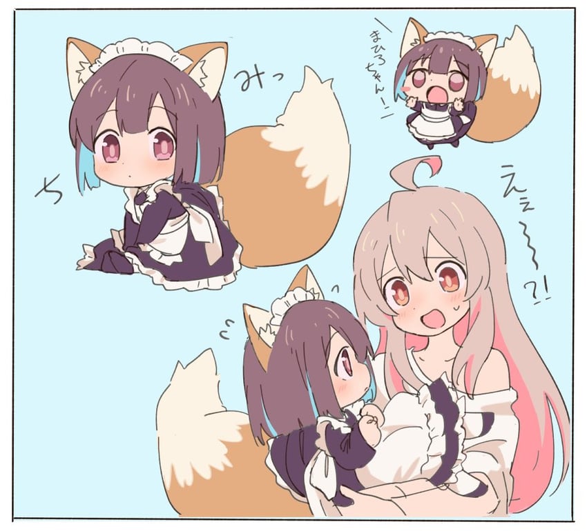 oyama mahiro and hozuki momiji (onii-chan wa oshimai!) drawn by 7takada