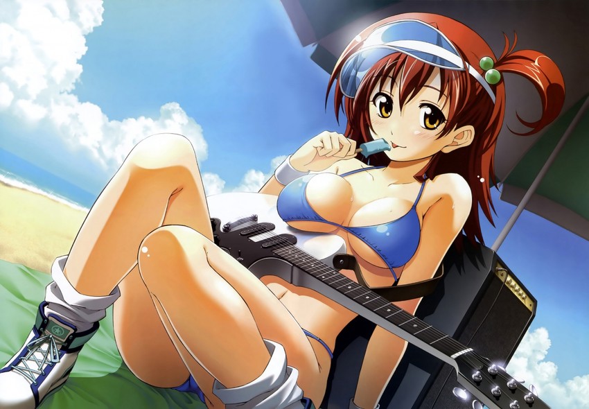 yoshimoto yui (dengeki hime and 1 more) drawn by fujimaru_(bluebrand)