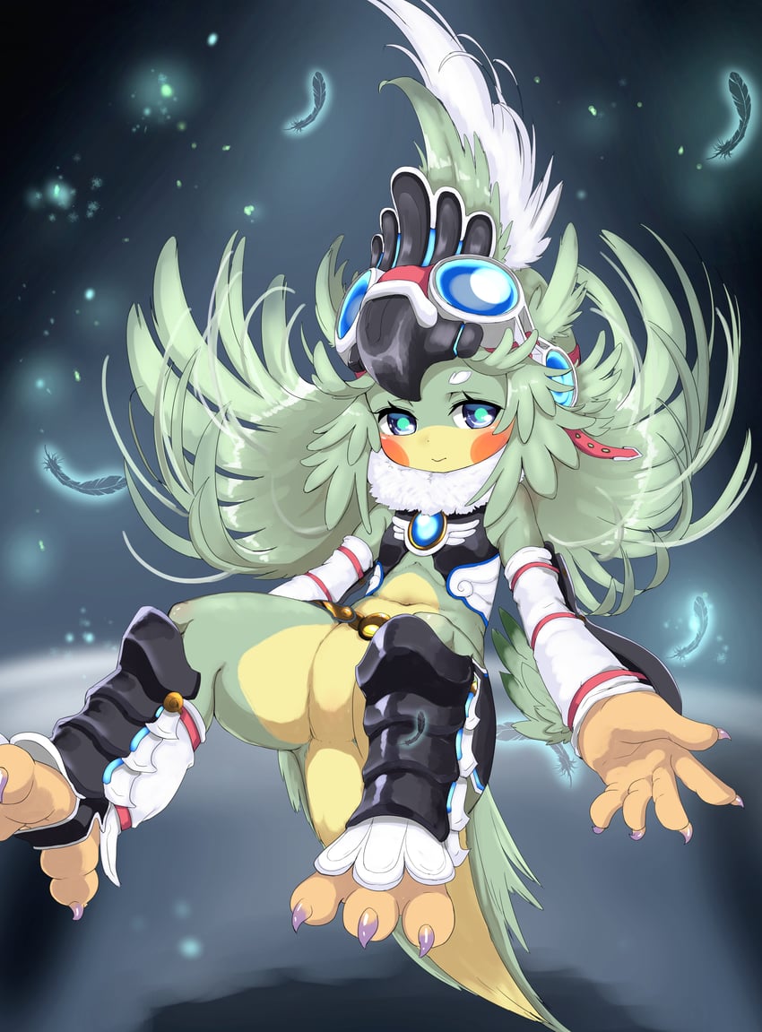 finch (xenoblade chronicles and 1 more) drawn by taiyaki_(powan_po40)