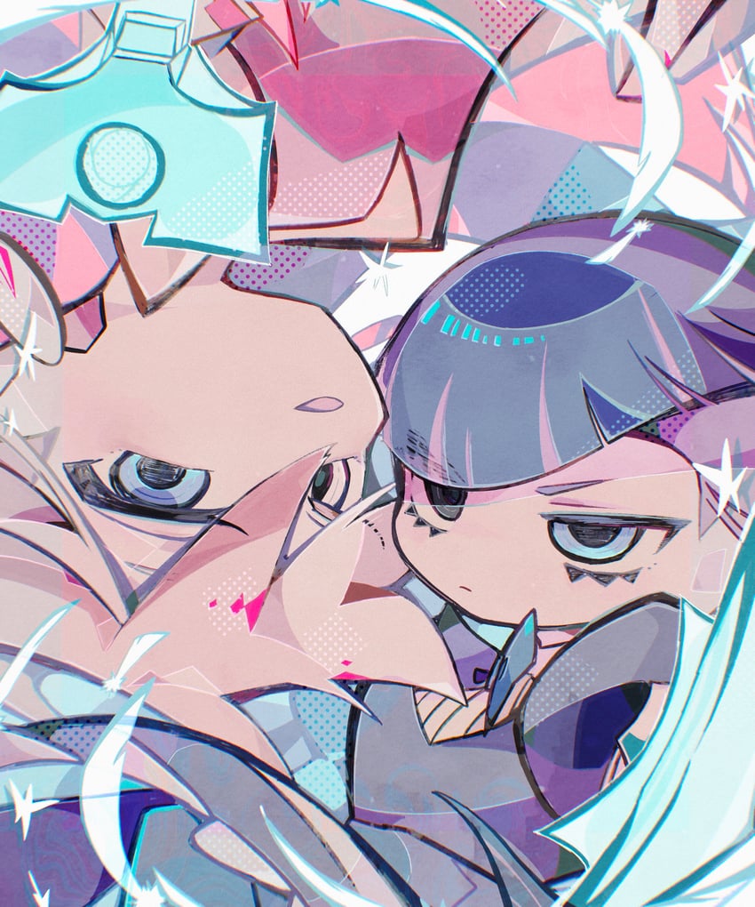 stocking and panty (panty & stocking with garterbelt) drawn by soresaki