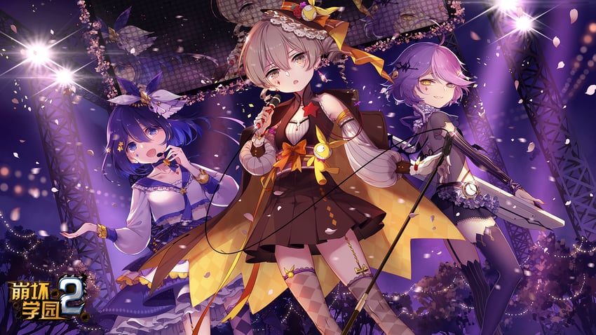 bronya zaychik, seele vollerei, homu, and sin mal (honkai and 1 more)