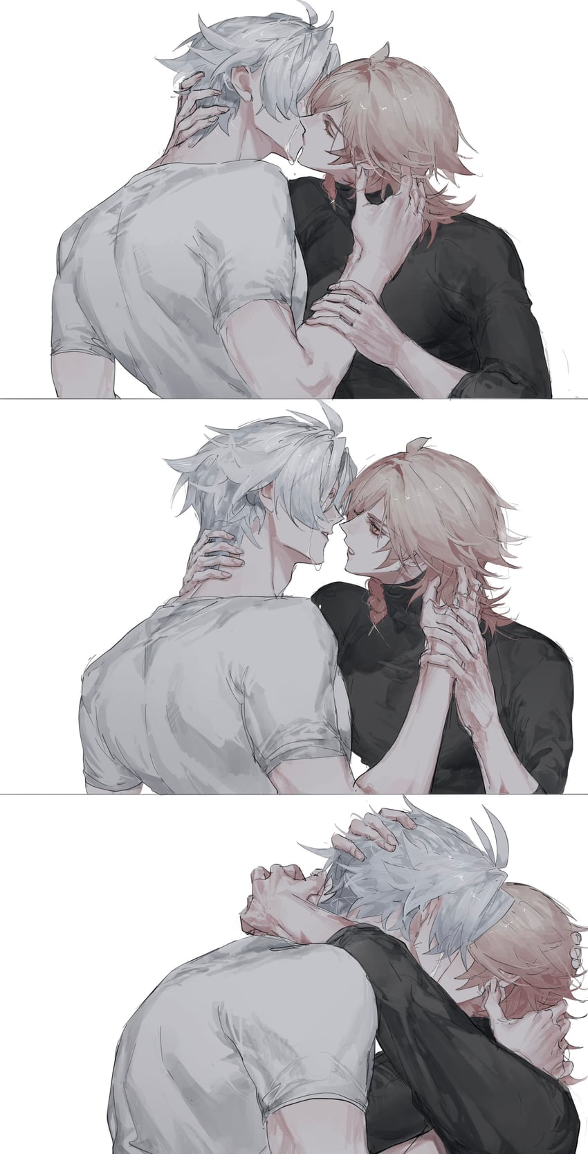 phainon and mydei (honkai and 1 more) drawn by sunset_1830