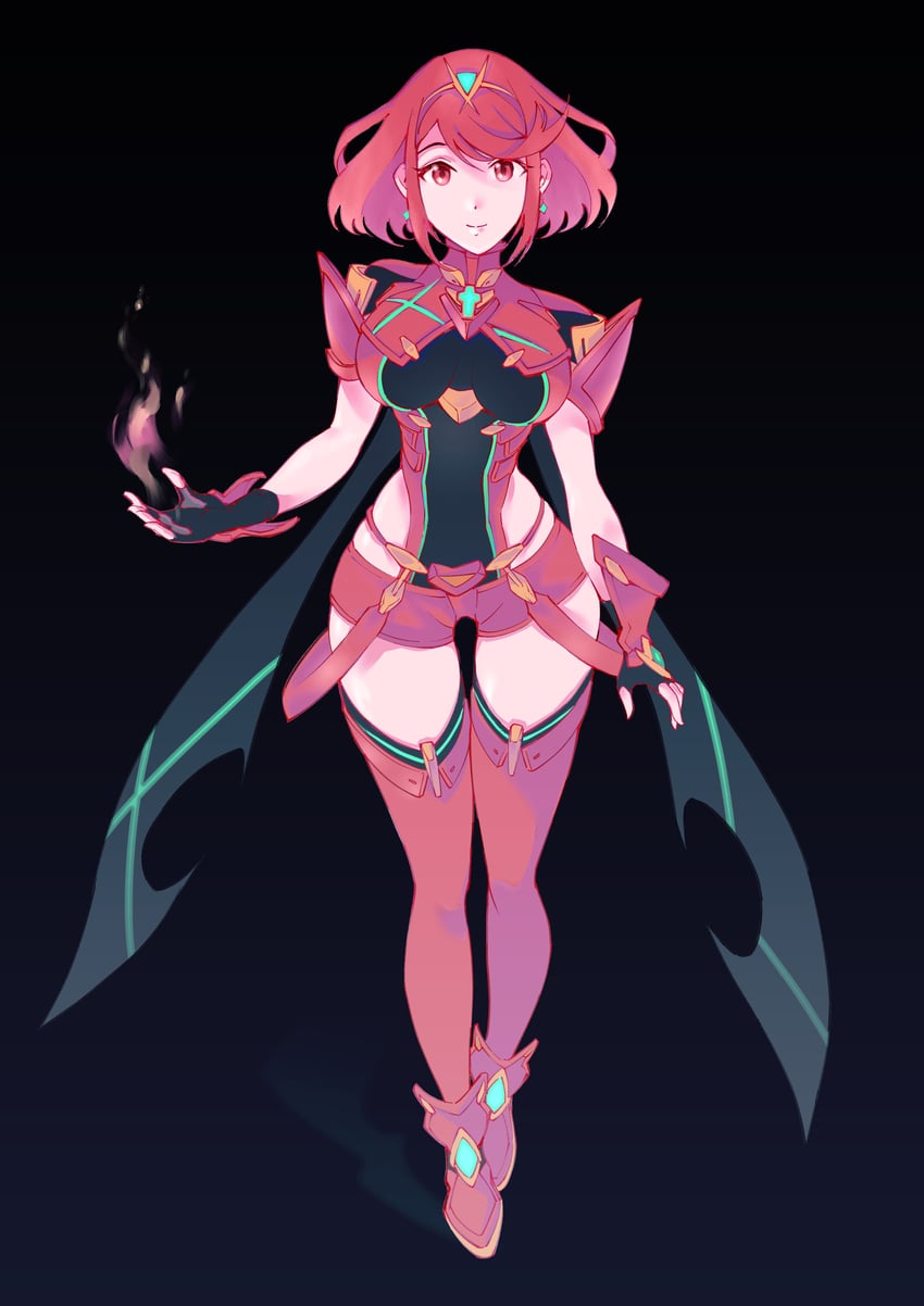 pyra (xenoblade chronicles and 1 more) drawn by ug333333