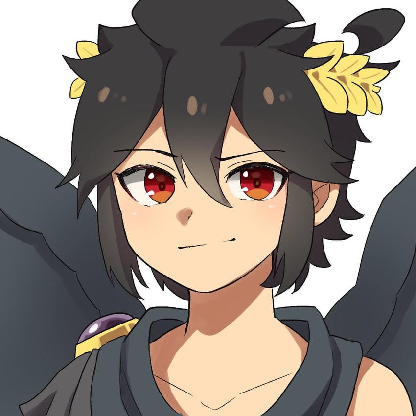 dark pit (kid icarus and 1 more) drawn by waffuum