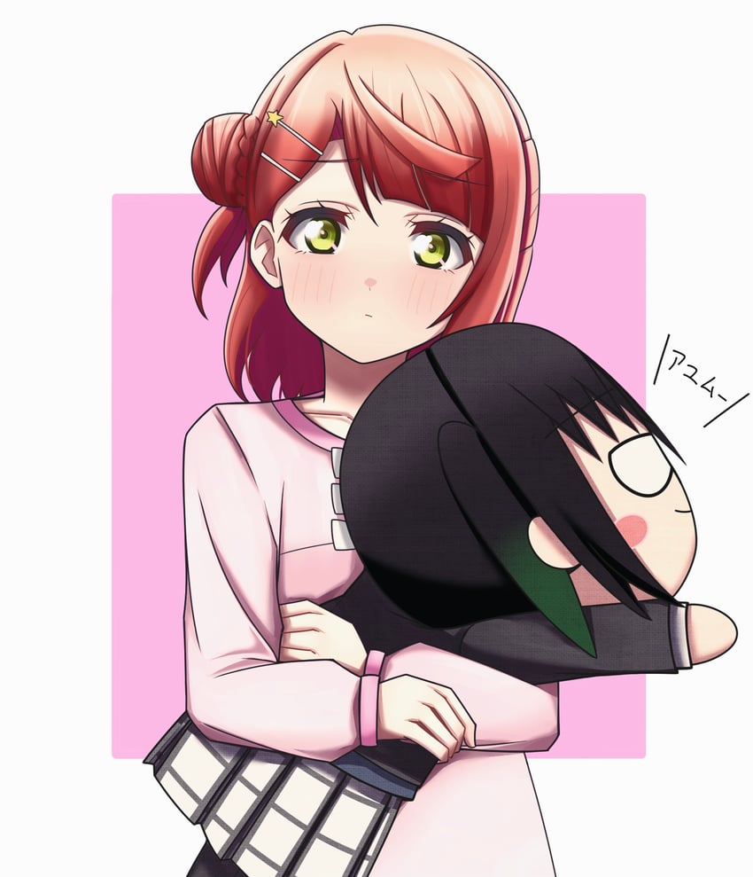 uehara ayumu and takasaki yu (love live! and 1 more) drawn by ame_(amedayo_njgk)