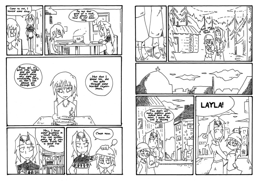 mima and layla prismriver (touhou) drawn by setz