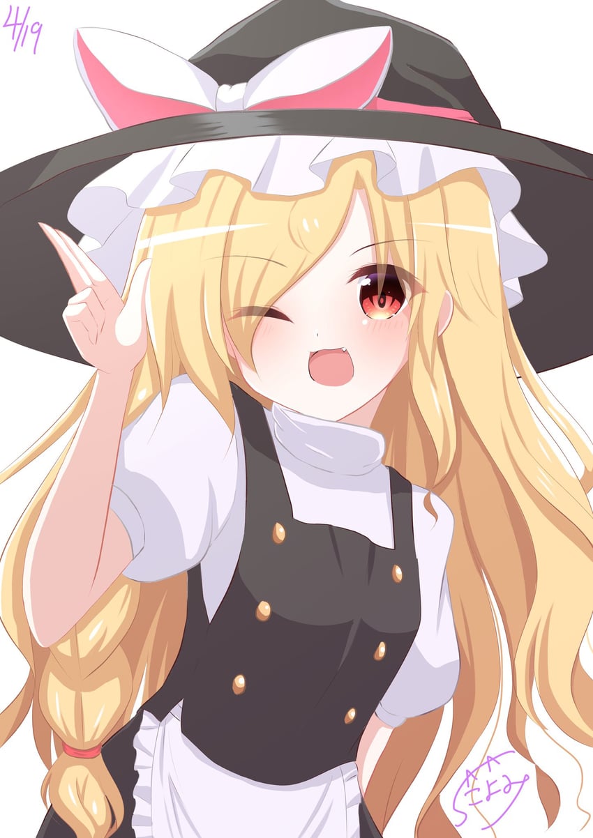 kirisame marisa (touhou and 1 more) drawn by satsuki_koyomi