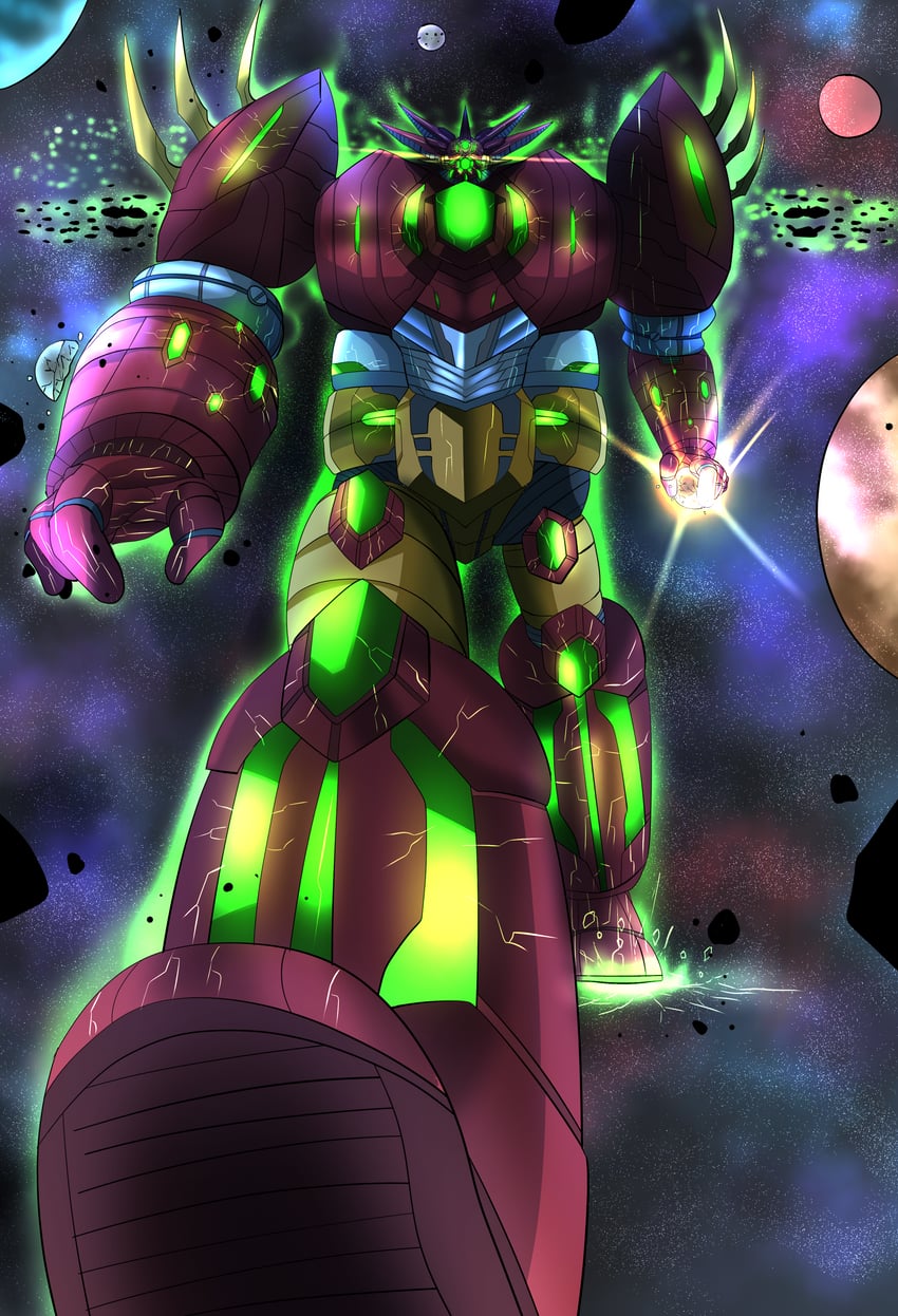 getter emperor (getter robo and 1 more) drawn by gfga7577