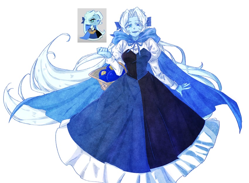 shadow milk cookie (cookie run and 1 more) drawn by pa_ng_hovkf9