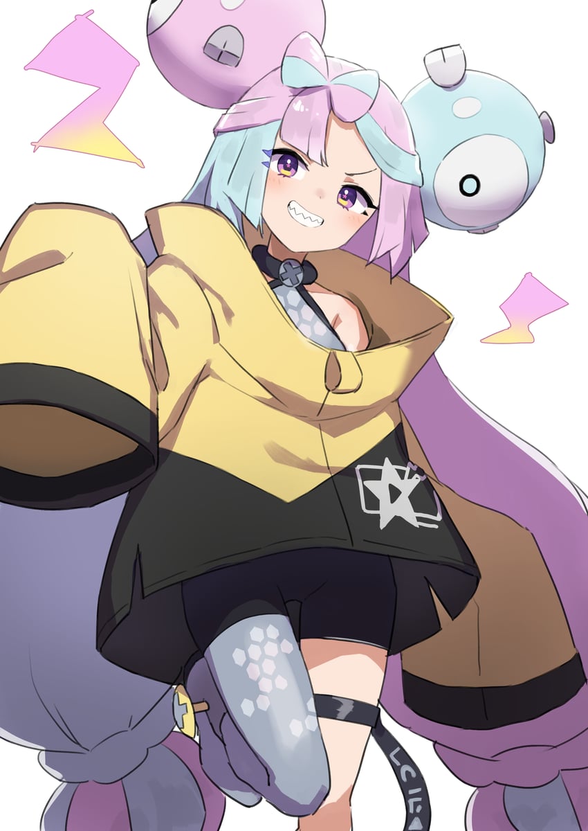 iono (pokemon and 1 more) drawn by gazacy_(dai)