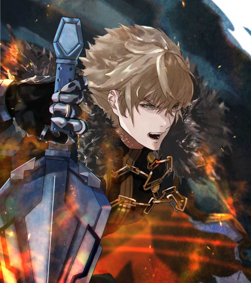 gawain (fate and 1 more) drawn by neko_no_kedama