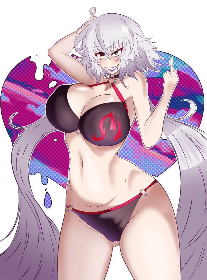 jeanne d'arc alter (fate and 1 more) drawn by ringo-chan_(saikoaweonao23)