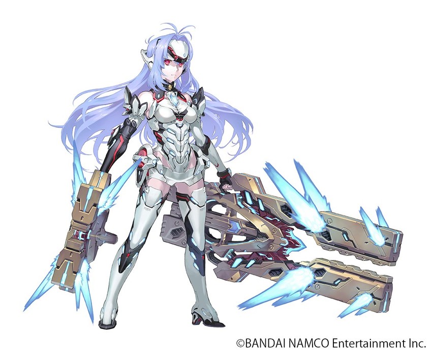 kos-mos and kos-mos re: (xenoblade chronicles and 1 more) drawn by tanaka_kunihiko