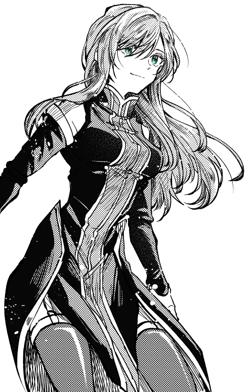 tear grants (tales of and 1 more) drawn by kudou_makoto