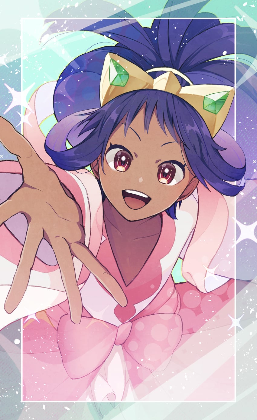 iris (pokemon and 1 more) drawn by sanae-aragaki