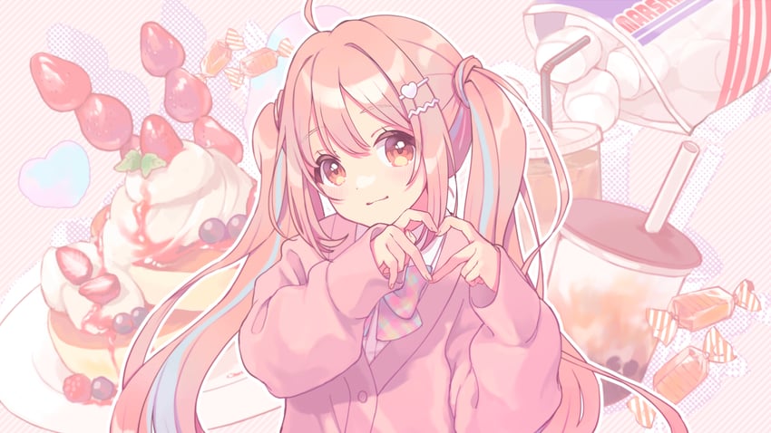 kano mahoro (indie virtual youtuber) drawn by kamogawa_akira