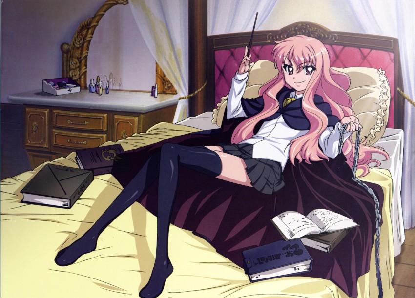 louise francoise le blanc de la valliere (zero no tsukaima) drawn by fujii_masahiro