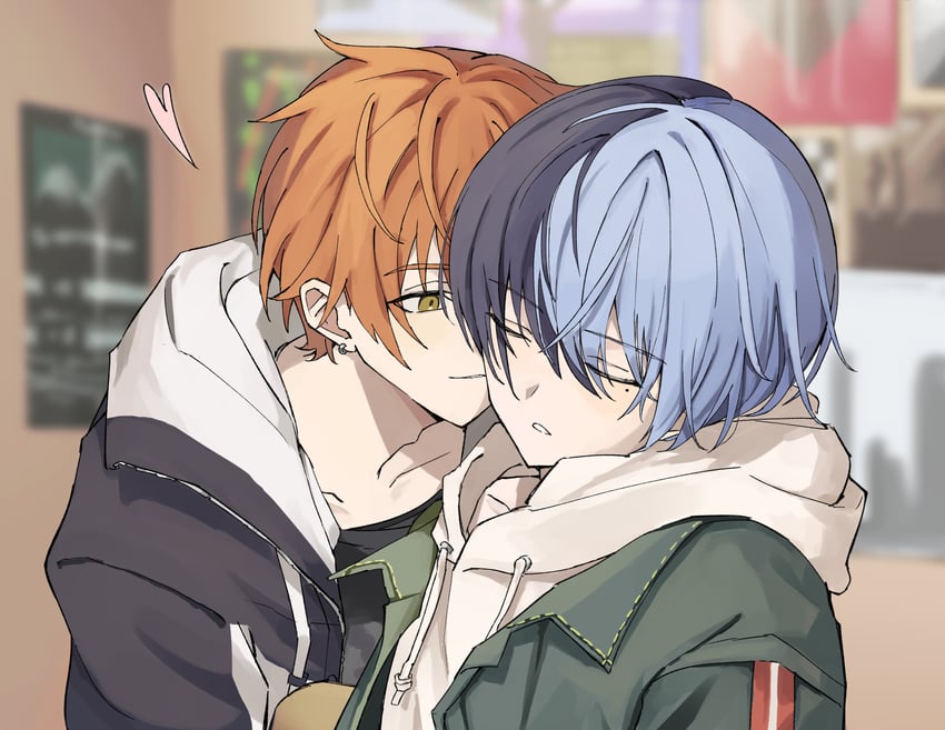 shinonome akito and aoyagi touya (project sekai) drawn by mung22ya