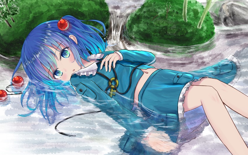 kawashiro nitori (touhou) drawn by bananannu
