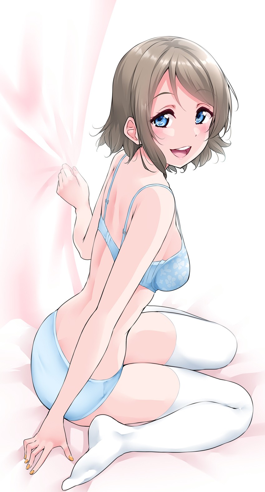 watanabe you (love live! and 1 more) drawn by yopparai_oni